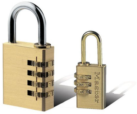 MASTER LOCK Cadenas à combinaison 623EURD- valeur