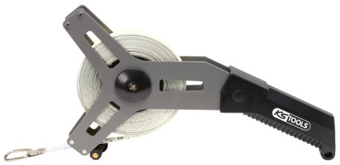KS Tools 300.0053 Reel tape measure with plastic tape, 30m