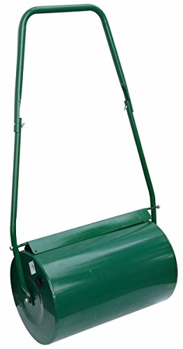 Crystals Garden Outdoor Lawn Aerator Heavy Duty Manual Handle Rolling Grass Roller (38L)