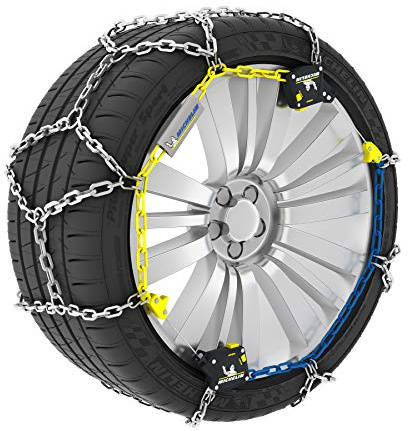 MICHELIN EXTREM GRIP AUTOMATIC Schneekette SUV/4x4 300 | Automatische Spannung | Perfekt für SUV, Allrad, Wohnmobile & Nutzfahrzeuge | Hochwertige Schneekette für sicheren Wintereinsatz | Automatische Spannung, Asymmetrische -Technologie für optimale Griffigkeit, Für SUV, Allrad, Wohnmobile & Nutzfahrzeuge,