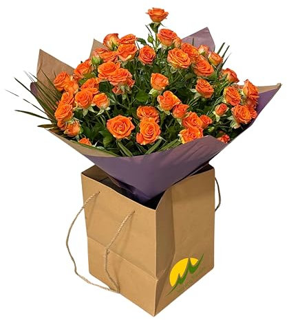 Bright Wish Bouquet - Fresh Flowers Seasonal Roses