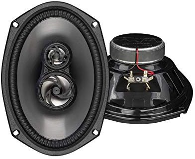SPECTRON SP-RX369: Klangstarker 15 x 23 cm / 6 x 9 Zoll Lautsprecher für Autos und Reisemobile, 3-Wege Triaxial System, oval, 160 Watt