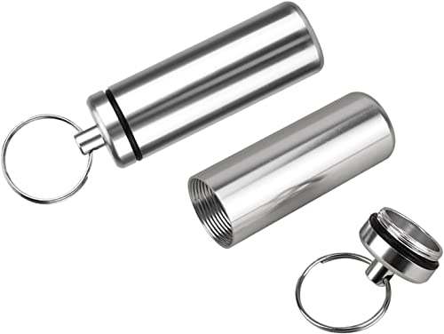 Posacenere tascabile in acciaio inox con coperchio, portatile, per auto, casa, ufficio e viaggio, 2 pezzi