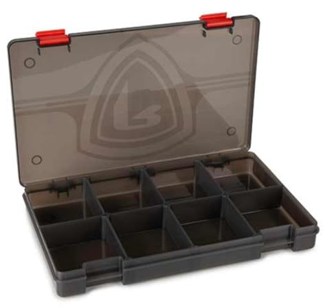 Fox Rage Stack and Store Shield Storage 8 Comp L Shallow - Köderbox, Tacklebox, Kunstköderbox