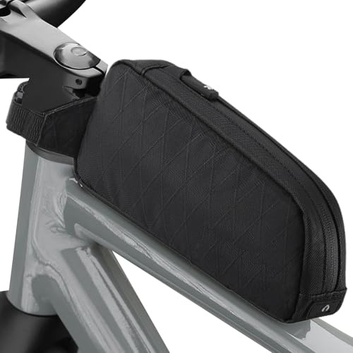 Qizeroty Fahrrad Oberrohrtasche, Fahrrad Crossbar Fahrradtasche, Mountainbike Ersttasche Reitausrüstung Tasche Für Fahrradzubehör Für Männer Und Frauen
