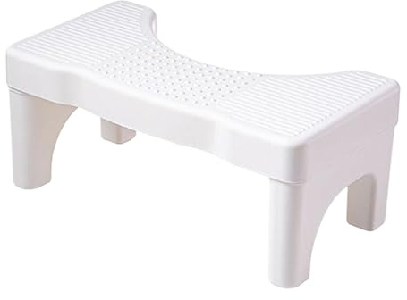 Tabouret De Pied pour Toilette | Soutien Postural Salle De Bain Adulte | Marchepied Antidérapant Gain De Place, Apprentissage Propreté Seniors Adultes