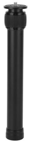 Asta di Estensione Treppiede, 2 Sezioni, Alluminio, 28mm, Capacità 5kg - Supporto Regolabile per Fotografia, Stabilizzazione Video, Uso Studio e Monopiede