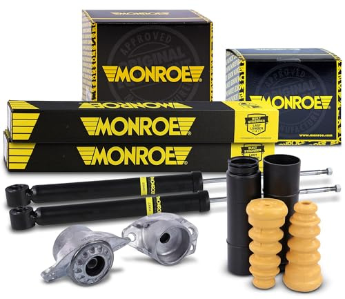 Set bestehend aus 2x Stoßdämpfer +Domlager +Staubschutzsatz hinten 41241602