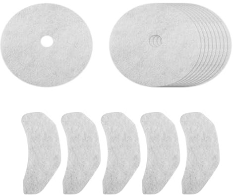 Wellrun 15 Pcs Tumble Dryer Filter Kit,Universal Cloth Dryer Exhaust Filter Replacement,10 Universal Air Vent & 5 Front Intake Lint Filters，Keep Home Clean for Indoor Laundry Room Use