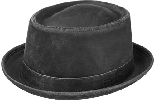 Stetson Odenton Pork Pie Stoffhut UV Schutz wasserabweisend Damen Herren Sommer Winter