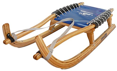 Freizeitrodel German Luge 115D natur Lenkriemen aus Gurtband