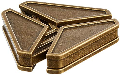 Bartl 515037 Huzzle Cast Delta - Hochwertiges Metall-Puzzle
