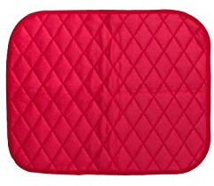 Pflegehome24® Sitzauflage Inkontinenzauflage saugfähig Gr. 40 x 50cm, Sitzkissen Sitzpolster Sitzschutzauflage (bordeaux)