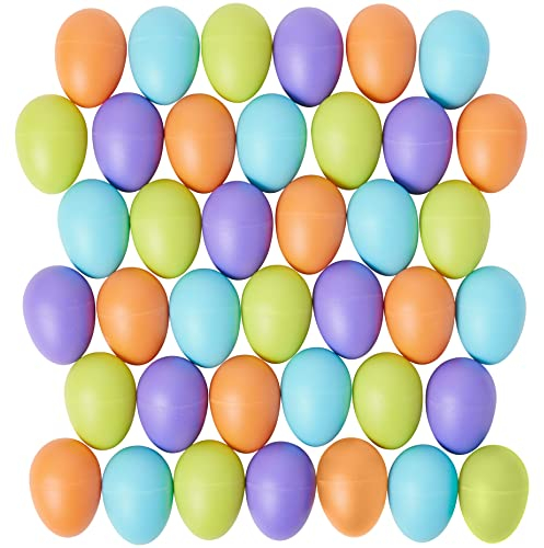 THE TWIDDLERS 40 Ei Maracas, Musikeier, Rasseleier, Osterei für Kinder (4 Farben) - Kindergeburtstag Mitgebsel, Mitbringsel, Give Aways, Gastgeschenke