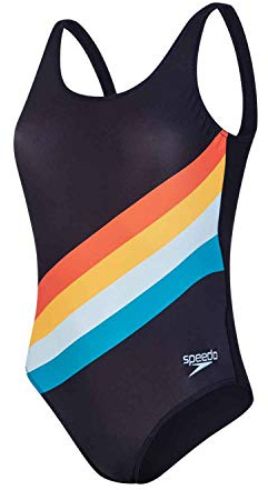 Speedo Placement U-Back Damen-Badeanzug, Chlorbeständig