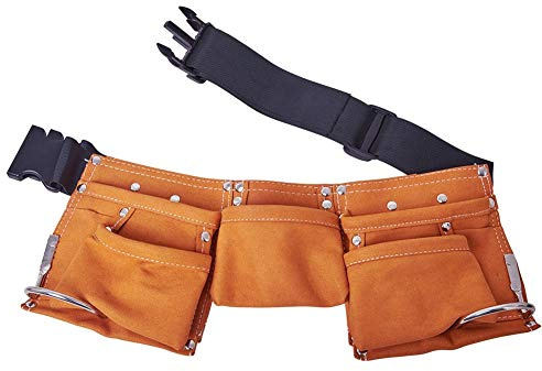 Werkzeuggürtel Werkzeugtasche Gürtel Schraubendreher Kinder Leder-Werkzeugtasche Arbeitstasche Garten Reparatur Gürteltasche Werkzeugtasche Gürtel