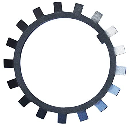 Cfty Arandelas BM00 BM01 BM02 BM03 BM04 BM05 BM06 BM07 BM08 BM09 BM10 Eje Plano de Acero DIN 5406 Lavadora de Tuerca for Un km Tuerca de Bloqueo (2pcs)