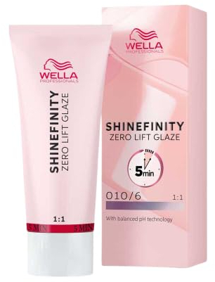 Wella Professionals Shinefinity 010/6 ljusblond lila 60 ml