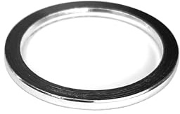 cyclingcolors Spaziatore Distanziale distanziatore Serie Sterzo Spessore manubrio per Bicicletta Stelo Anteriore Forcella Alluminio Argento, 1 2mm