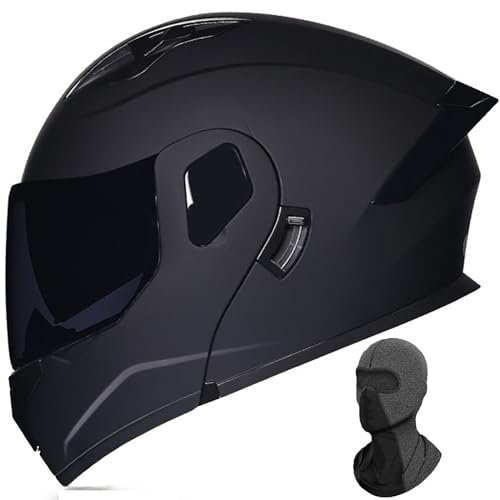 Integrierter Vintage-Integralhelm DOT/ECE-zugelassener hochklappbarer Motorradhelm mit doppelter Sonnenblende modulare Helme für Rennsport-Touren