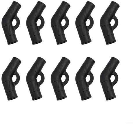 10 Stück Zeltstangen-Gelenkverbinder Zubehör für nahtlose Zeltreparaturen (19x16)