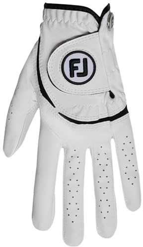 FootJoy Junior's Golf Glove, Pearl, Large, Worn on Right Hand