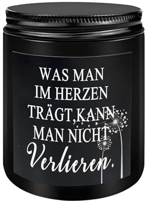 Trauergeschenk, Trauerkerzen Kerze mit Spruch, Trost Geschenke für Verstorbene Lieblingsmensch, Gute Besserung Geschenke, Trostkerze, Gedenkkerze für Verstorbene, Trostgeschenk mit Grabkerzen