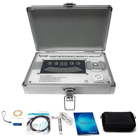 TDSYOCG Analyseur De Résonance Magnétique Quantique, Analyseur De Corps Intelligent, Machine à Résonance Biologique, 61 Rapports, Machine Portable De Test De sous-santé, Scanner De Santé Corporelle
