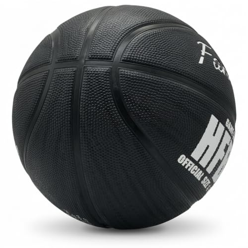 Fantecia Pallone da Basket Taglia 7 Professionale - Gomma ad Alto Rimbalzo per Allenamento Indoor e Outdoor
