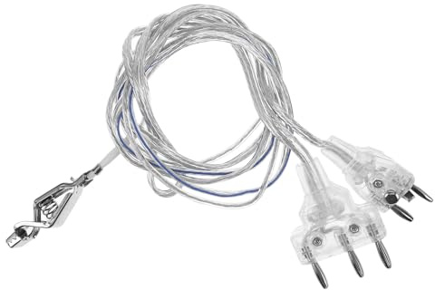 TEHAUX Fechten Zaunfolienkabel für Florett und Säbel mit Hoher Leitfähigkeit aus Elektrischem Draht für Trainings und Wettkampfszenarien