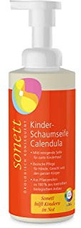 Sonett Sapone schiumoso per bambini, calendula, 200 ml