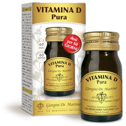 Dr. Giorgini - Dr. Giorgini Vitamina D Pura Integratore Vitaminico 60 Pastiglie - 926846559