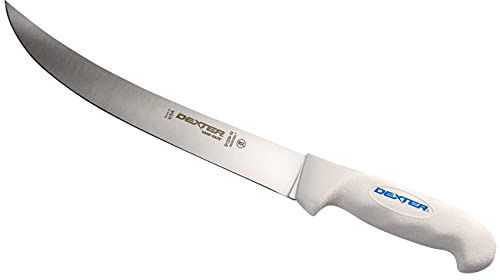 Dexter Outdoors SOFGRIP 10 Sportfishing Knife | Wide Curved High-Carbon Dexsteel Blade | Ergonomic Slip-Resistant Handle | Made in USA | Model SG132N-10