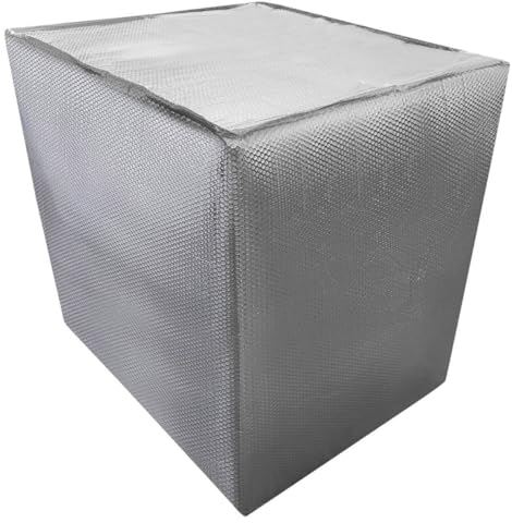 REKUBIK IBC Thermohaube geschlossen Hitze- & Frostschutz Größe 1000l IBC (120x100x116cm)