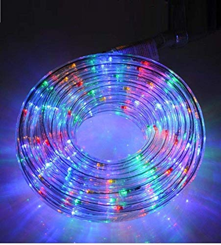 MANGUERA LED LUZ NAVIDAD FIESTA COLORES RGB MULTICOLOR 8 metros