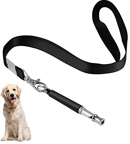 zhppac Hundepfeife Hundetraining Hundepfeife Hochfrequenz Lautlos Stille Hund Pfeifen Stille Hund Whistle Stop Barking Metall Pfeife Katze Pfeife Black,3pc