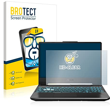 BROTECT Schutzfolie für ASUS TUF Gaming A15 Displayschutz Folie Made in Germany, Ultra-Klar
