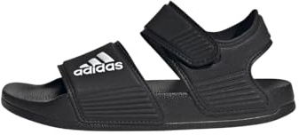 adidas Unisex Kids Adilette Sandals, Core Black/Cloud White/Core Black, 6 UK