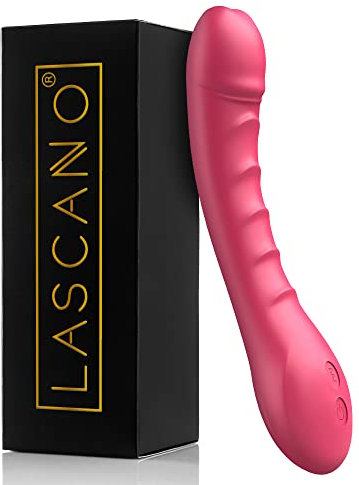 Lascano Vibratore Punto G | Dildo con 12 modalità di vibrazione | Giocattoli Sessuali per Donne | Dildo Realistico | Vibratore Tranquillo | Stimolazione Clitoridea
