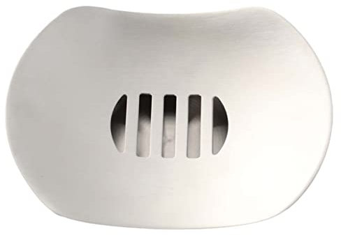 Cabilock Soporte De Jabón De Acero Inoxidable Drenaje Doble Capa para Baño y Jabón Disfraz De Platillo Volador Efecto Mate