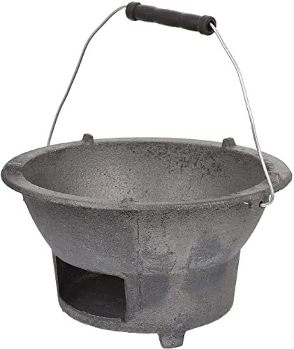 Gasgrill, Grill, Herd, Holzkohlegrill, Camping, klein, für den Außenbereich, Eisen, tragbar, Gussfeuer, Tisch-Stil, Mini