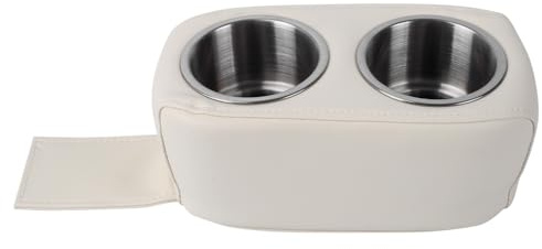 Doppelter Getränkehalter für Boote, Ponton Doppel Getränkeflaschenhalter aus Edelstahl, Multifunktionaler Becherhalter für Boot, Yacht, Wohnmobil