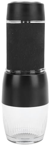 Yusat Macchina per caffè Portatile a Pressione Manuale 18 Bar Capsule 2 in 1 Estrazione di caffè Macinato Macchina per Fare il caffè a Goccia per Viaggi a Casa RV