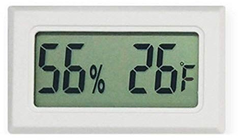 WEYFH Mini termómetro Digital, higrómetro, Sensor de Temperatura y Humedad, termómetro con sonda para Interiores