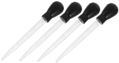 Hemobllo 4pcs Grill Greaser Baster Kit Basting Tool Suction Meat Baster for Cooking Basting Supplies Kitchen Tools Home and Outdoor Barbecues Smokers BBQ Cooking