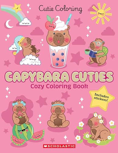 Capybara Cuties (Color & Chill): Cozy Coloring Book