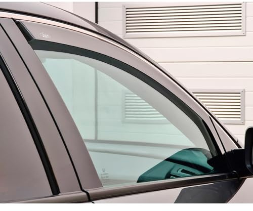 DGA Déflecteurs d'air Compatible avec Dacia Spring (EV) 2021- (2-pièces)