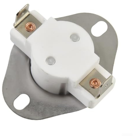 Thermostat-Sensorschalter für Vogelzang 80599 Pelletofen, Steingut, niedrige Grenze, aktiviert Gebläse automatisch bei 60 °C aus bei 50 °C