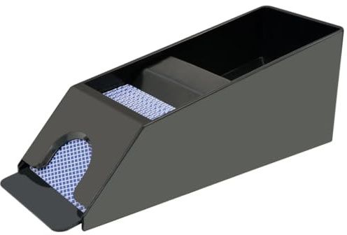 Solivagant Set da Poker/Blackjack con 600 Chips Laser Alluminio,11.14kg