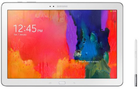 Samsung Galaxy Note Pro P905 30,98 cm (12.2 Zoll) Tablet (2,3 GHz Quad Core, LTE, 32GB Speicher, 8 Megapixel Kamera, 2 Megapixel Frontkamera, S-Pen) weiß